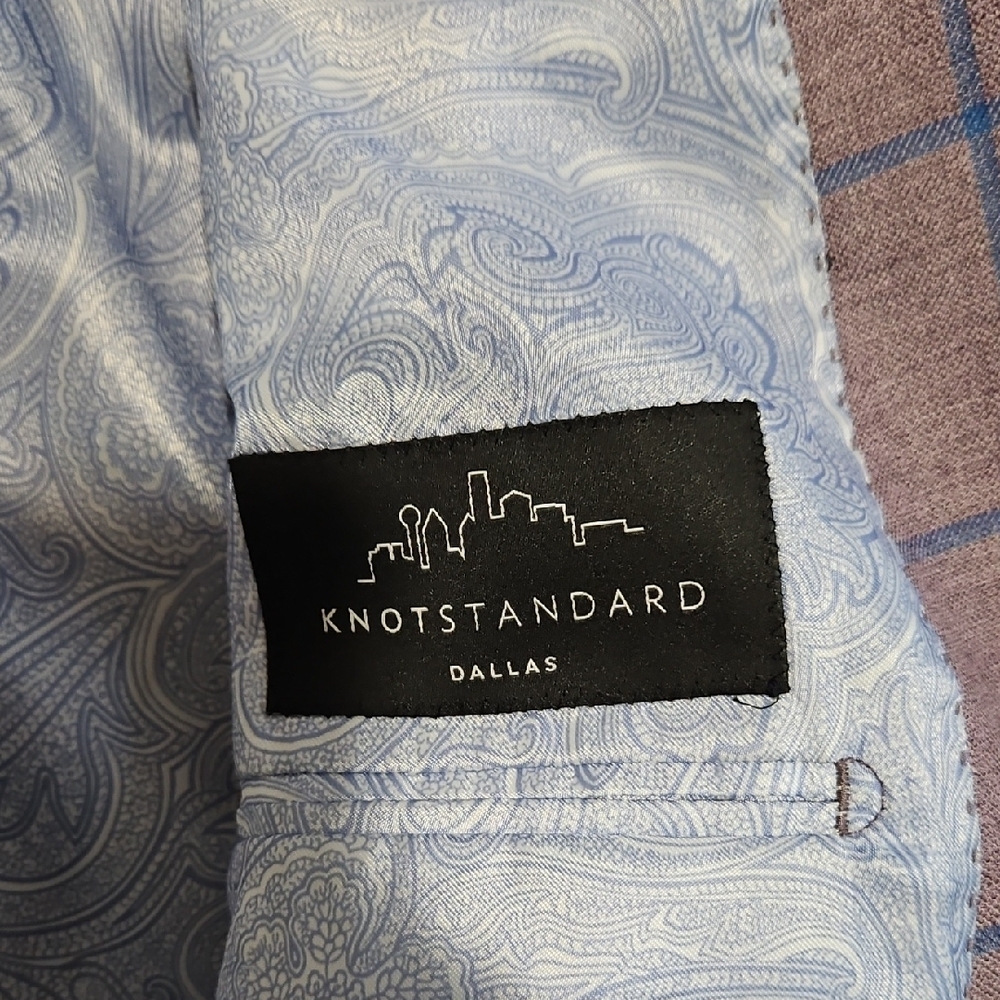 Knot Standard Blue Paisley Shirt